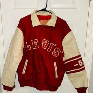Levis Retro ‘53 Varsity Letterman Large Jacket